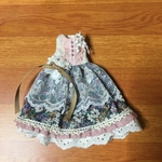リカちゃんブライスサイズのワンピース