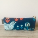 北欧 花と鳥 ＊ メガネケース