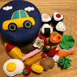フェルト ハンドメイド ままごと お弁当セット