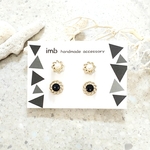 【sale★490円！】シンプル★小ぶり★ピアスセット