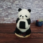 羊毛フェルト  おにぎりパンダさん🐼