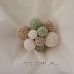 Crochet＊糸乃実達のブローチ＋雲～clo.２