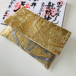 錦糸銀糸刺繍の御朱印帳ケース