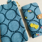 m様オーダー ミナペルホネン  手帳型iPhoneケース ポーチ