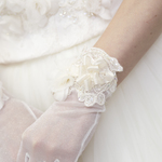 エレガント ウエディンググローブ イタリアンレースモチーフ使用アンティーク風 結婚式 挙式 披露宴 パーティー 発表会