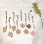 パーツ付き歯固めホルダー おしゃぶりホルダー
