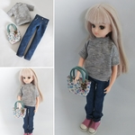 ブライス リカちゃん デニムパンツ コーデ