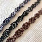 《Bergamot様 専用出品》オーダー ミサンガ／アンクレットセット ワイドミサンガ
