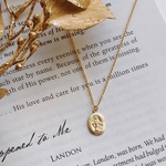 佐藤郁実ちゃん着用♡ALL 14kgf medal necklace