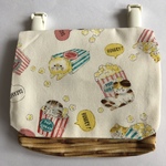 移動ポケット ポップコーン猫