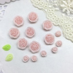   手作り 材料  薔薇 パーツ 樹脂 粘土   ソイワックスに 4