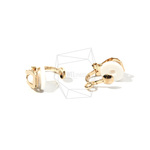 ERG-829-G【4個入り】クリップイヤリング,Non Pierced Clip on Earring 