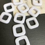 8個✦スクエア アクリル ビーズ