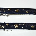星空ヘアクリップ 2個セット