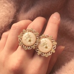 〔ring〕white pastel