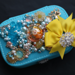 金盞花越しの蒼昊・ジュエリーボックス