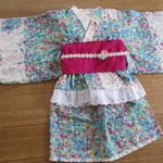 makiyuki様オーダー品　浴衣ドレス＆甚平