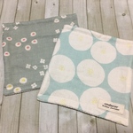 ＊数量限定＊MUDDY WORKS ワッフル【あんぱん+野花】ミニハンカチ2枚セット