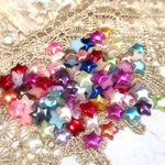 デコ・ハンドメイド★星型パールMIX 150粒