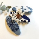 ミナペルホネンஐ 刺繍のパッチンピン 3点セット ⑅◡̈*キッズ&ベビー✦ฺプレゼントにも