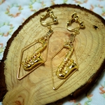 a-saxo0827様用お直し❤サックスのピアス