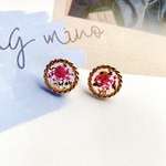 ❤春の花ピアス❤