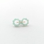 amazonite × circle : ノンホールピアス