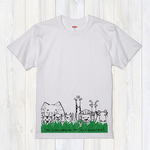 アニマルサバンナ　5.6オンスTシャツ