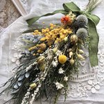 春のスワッグ〜ドライミモザ〜