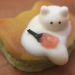 「とりつきニャシュマロの桜抹茶パンケーキ」お好きな加工が選べます