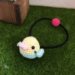 ちょこっとセキセイ♡ヘアゴム(レインボー)