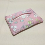 【送料無料】ポケットティッシュケース　 ピンク色   