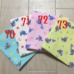 ◆少し大きめ 4重ガーゼハンカチ◆ぞう、北欧