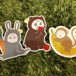 ぐっちゃんステッカー3枚セット