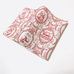 ブックカバー 文庫本サイズ  ダマスク スイーツ 