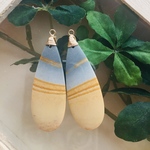 [1ストライプラインジャスパーピアス／イヤリング