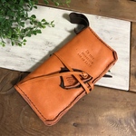 iPhone XR/ 本革手帳タイプスマホケース/ヴィンテージ風/レザー