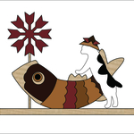 Y様注文分☆猫が遊ぶ五月人形☆
