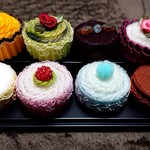 ミニチュアフェルトケーキ