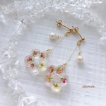 ボタニカルなピアス