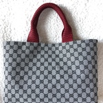 トートバッグ…持ち手はレッド🎀