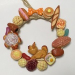 パンたっぷりリース ♪