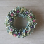 naturalwreath　dryflower -Violet Purple-