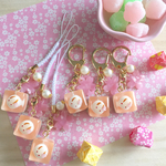 うさぎきゅーぶ♡和菓子♡キーホルダー