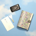 [ラミネート] スマートキー対応☆ キーケース FORGET ME NOT 花柄 【受注生産】