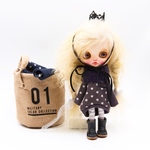 “ミディサイズ” 古代紫のコクーンワンピースとレースクラウン ヘッドアクセのセット