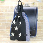 ビッグスター（黒） シューズ巾着袋