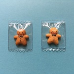 袋入りクッキーのチャーム（2個）