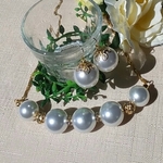 おおぶりパールネックレス＆ピアス❨イヤリング❩セット　入学、卒業、結婚式