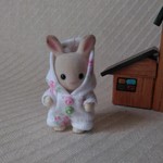 ♡はむ様専用ページ♡立っち赤ちゃんのフード付きロンパース